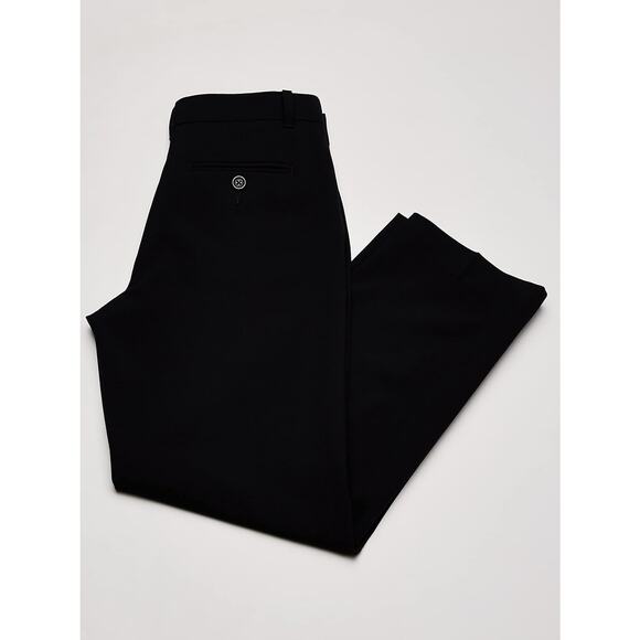 Calvin Klein Boys' Flat-Front Bi-Stretch Dress Pant, husky 14 boys casual slacks - Picture 5 of 5